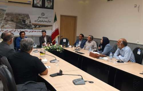 جلسه تامین مسکن برای هنرمندان درجنوب کرمان